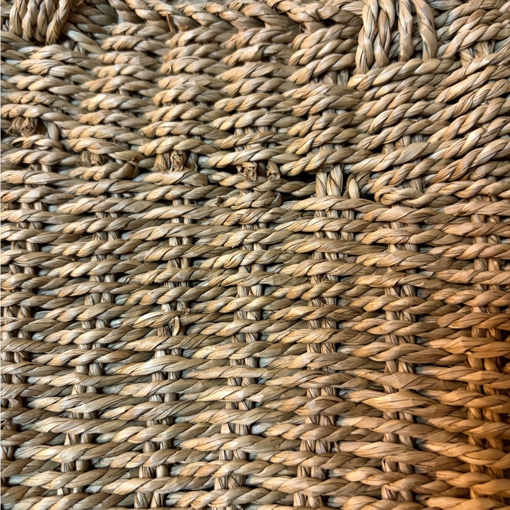 Wicker Shoulder Bag Tote - Picture 3 of 4